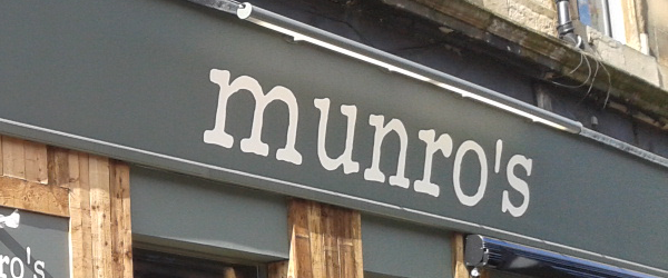 Munros Glasgow Great Western Road Review