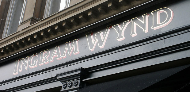 Ingram Wynd Glasgow Bar Restaurant Review